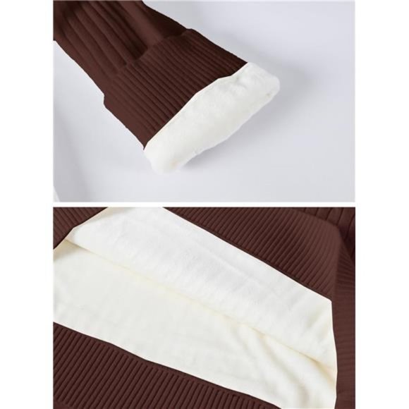 Men's Casual Slim Fit Turtleneck Pullover Sweaters Tops with Twist - Picture 4 of 7